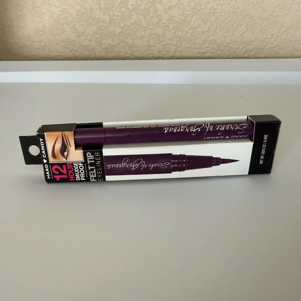 Hard Candy Stroke of Gorgeous Eyeliner Women 0.015oz 745 Storm NEW Purple‎ Felt